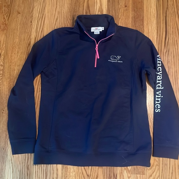Vineyard Vines 1/4 zip sweatshirt - Picture 1 of 8